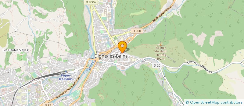 localisation de l'entreprise MADAME ELLIE FIORENTINO à DIGNE-LES-BAINS