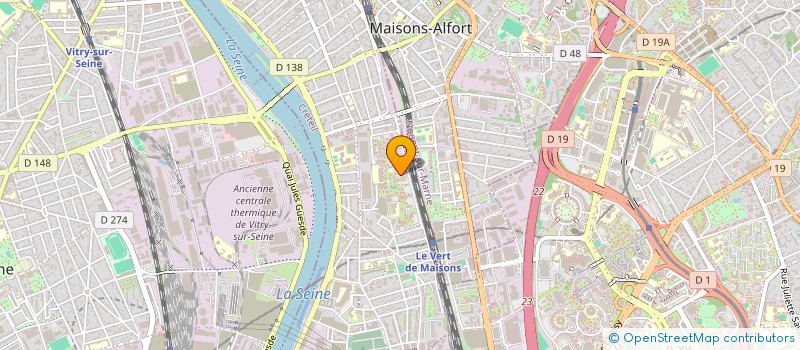 localisation de l'entreprise MADAME ELLIE MONIQUE DIAITH  ALFORTVILLE