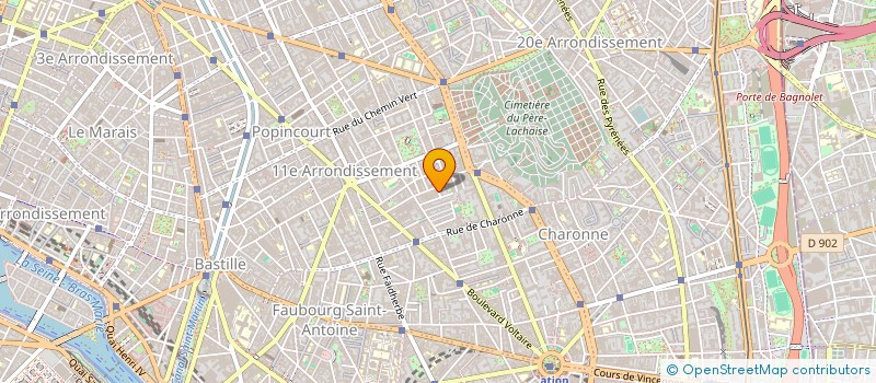 localisation de l'entreprise MADAME ELLINOR ULMER  PARIS