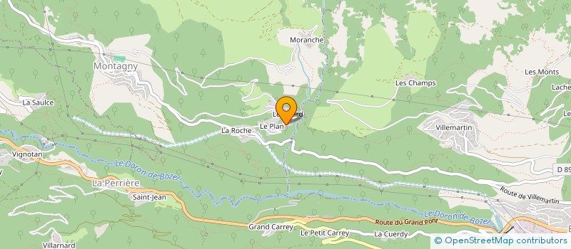 localisation de l'entreprise MADAME ELLIS DAWSON  MONTAGNY