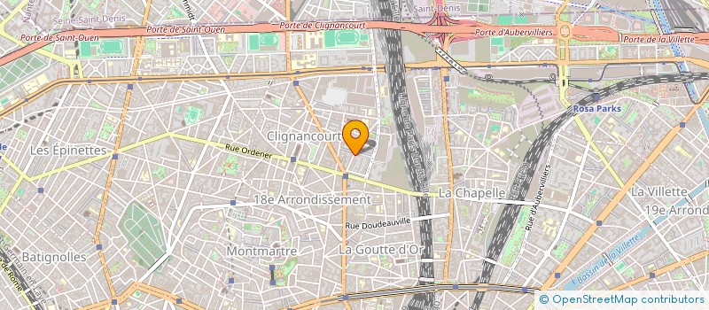 localisation de l'entreprise MADAME ELLSA XAVIER  PARIS