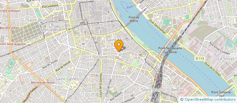 localisation de l'entreprise MADAME ELLULE BALAIS à BORDEAUX