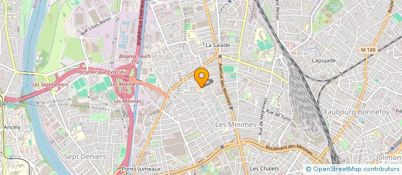 localisation de l'entreprise MADAME ELLY GANNIH à TOULOUSE