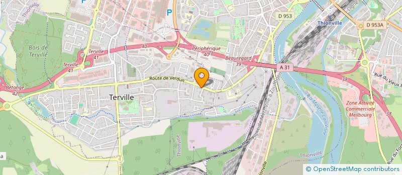 localisation de l'entreprise MADAME ELMA BANDIC  TERVILLE