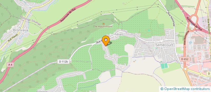 localisation de l'entreprise MADAME ELMA WILZER  FEVES