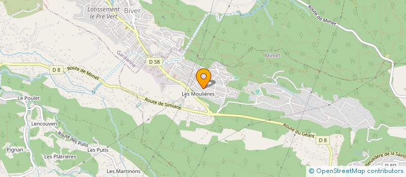 localisation de l'entreprise MADAME ELMAS BEN HADJI  MIMET