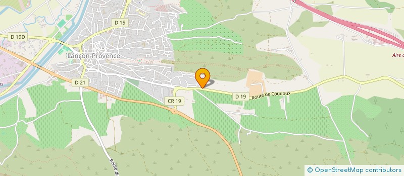 localisation de l'entreprise MADAME ELMEDINA DAUTOVIC  LANCON-PROVENCE