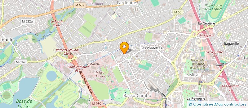 localisation de l'entreprise MADAME ELMIE MIIHINDOU-MIHINDOU  TOULOUSE