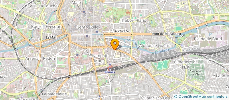 localisation de l'entreprise MADAME ELMIRA GASSANOVA  RENNES