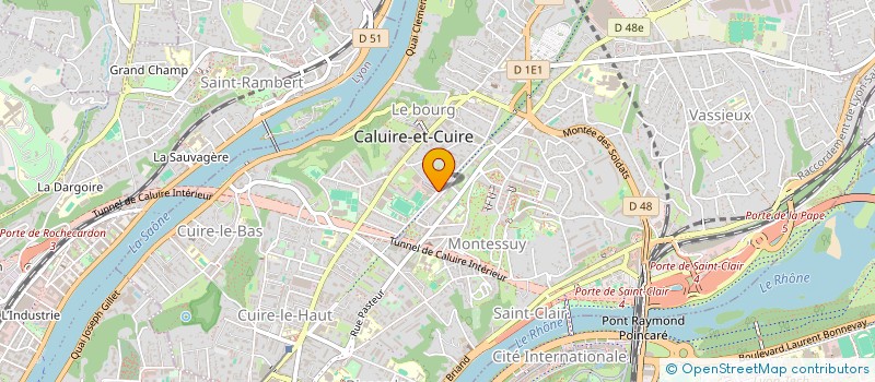 localisation de l'entreprise MADAME ELNEE IKA ANIS  CALUIRE-ET-CUIRE