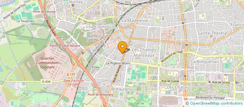 localisation de l'entreprise MADAME ELO HEIN  SAINT-JACQUES-DE-LA-LANDE