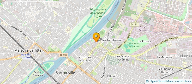 localisation de l'entreprise MADAME ELO SE HOFFMANN à SARTROUVILLE