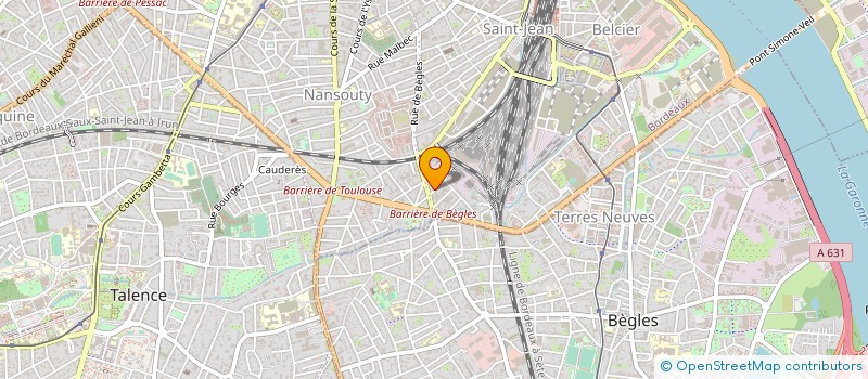 localisation de l'entreprise MADAME ELOA MIONZE  BORDEAUX