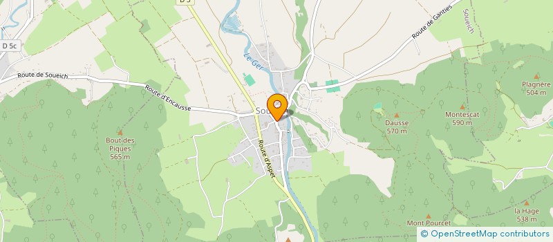 localisation de l'entreprise MADAME ELOANE FERAT  SOUEICH