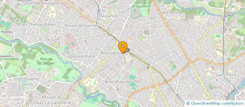 localisation de l'entreprise MADAME ELOANE ZARAGOZA--PICAUD  SAINT-HERBLAIN