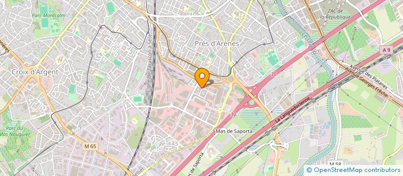 localisation de l'entreprise MADAME ELODIE ACQUAFRESCA à MONTPELLIER