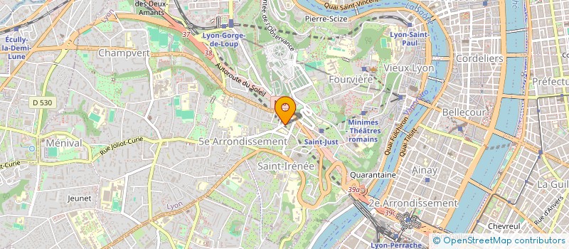 localisation de l'entreprise MADAME ELODIE ADAMO  LYON