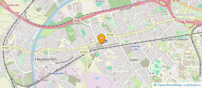 localisation de l'entreprise MADAME ELODIE AERNOUTS  LOOS