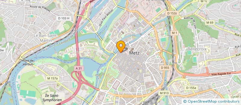 localisation de l'entreprise MADAME ELODIE AGRAFOJO  METZ