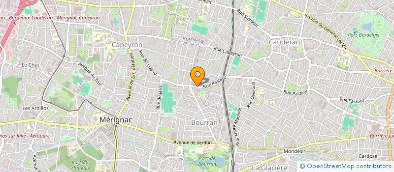 localisation de l'entreprise MADAME ELODIE AGUILILLA-GODOY  BORDEAUX