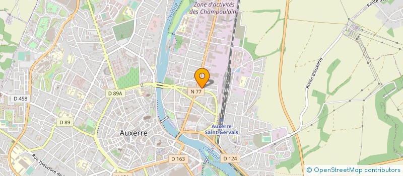 localisation de l'entreprise MADAME ELODIE AHAMDY à AUXERRE
