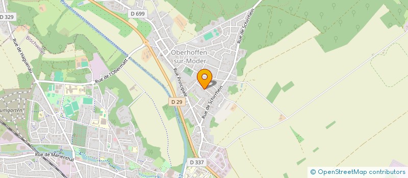 localisation de l'entreprise MADAME ELODIE AICHHOLZER  GRIES