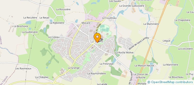localisation de l'entreprise MADAME ELODIE ALAIN  CHANVERRIE