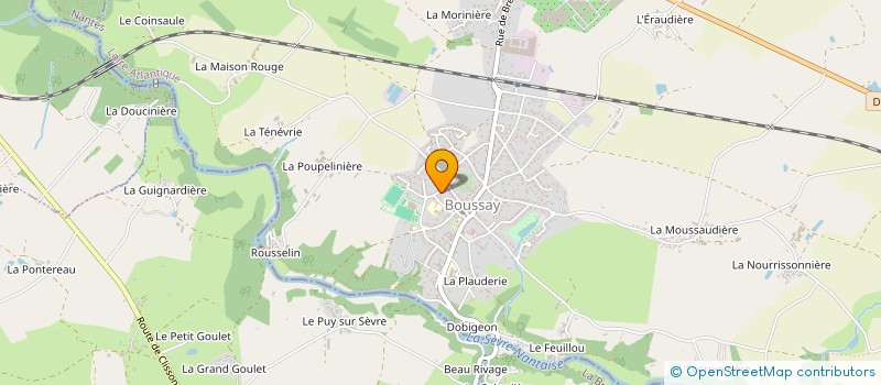 localisation de l'entreprise MADAME ELODIE ALETON  BOUSSAY