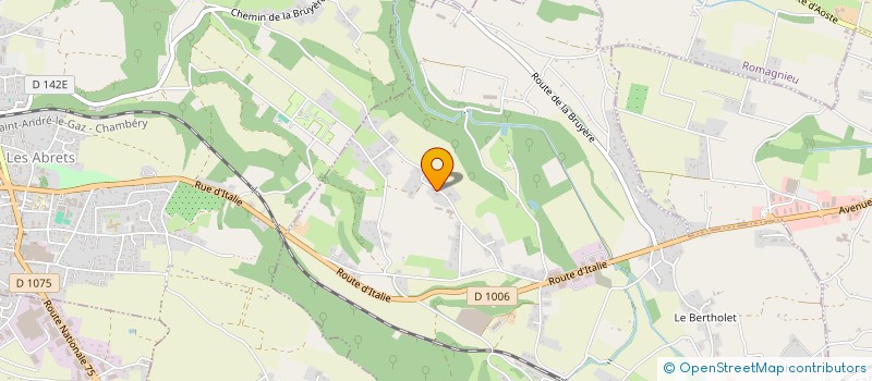 localisation de l'entreprise MADAME ELODIE ALEZARD  PRESSINS