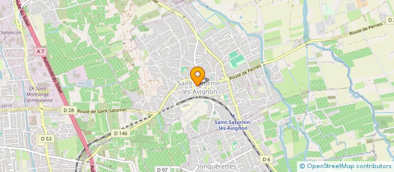 localisation de l'entreprise MADAME ELODIE ALVADO  AVIGNON