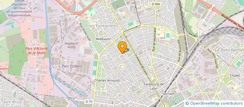 localisation de l'entreprise MADAME ELODIE ALVES  REIMS