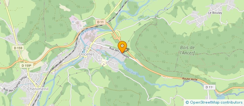 localisation de l'entreprise MADAME ELODIE ANDOUZE  DOCELLES