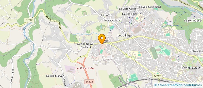 localisation de l'entreprise MADAME ELODIE ANDRE à SAINT-BRIEUC