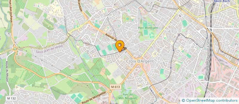 localisation de l'entreprise MADAME ELODIE ANNETTE à MONTPELLIER