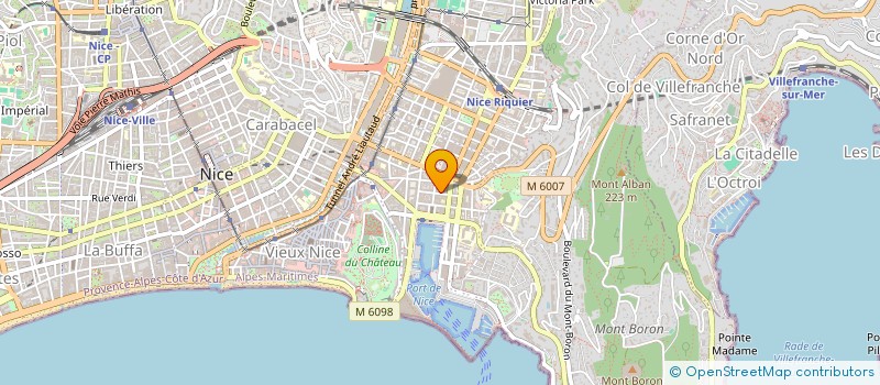 localisation de l'entreprise MADAME ELODIE ANTOINE à NICE