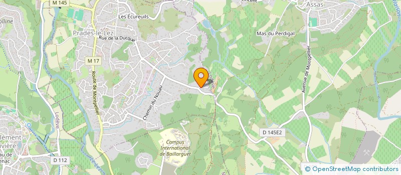 localisation de l'entreprise MADAME ELODIE ARBONES  PRADES-LE-LEZ