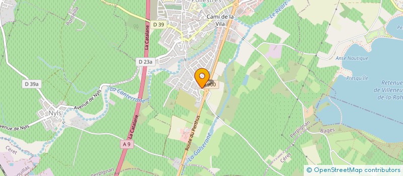 localisation de l'entreprise MADAME ELODIE AROLES  POLLESTRES