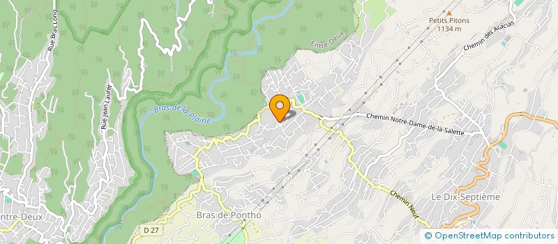 localisation de l'entreprise MADAME ELODIE ASSON  LE TAMPON