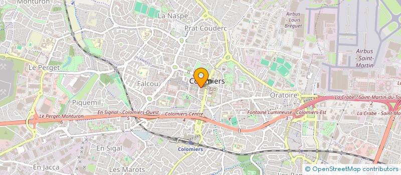 localisation de l'entreprise MADAME ELODIE ATLAN à COLOMIERS