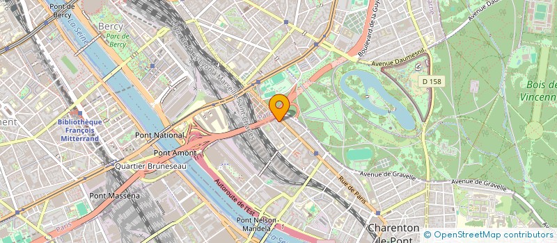 localisation de l'entreprise MADAME ELODIE ATTIA  CHARENTON-LE-PONT