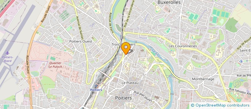 localisation de l'entreprise MADAME ELODIE ATTIGNON  POITIERS