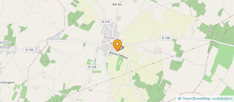 localisation de l'entreprise MADAME ELODIE AUBIN  RIOUX