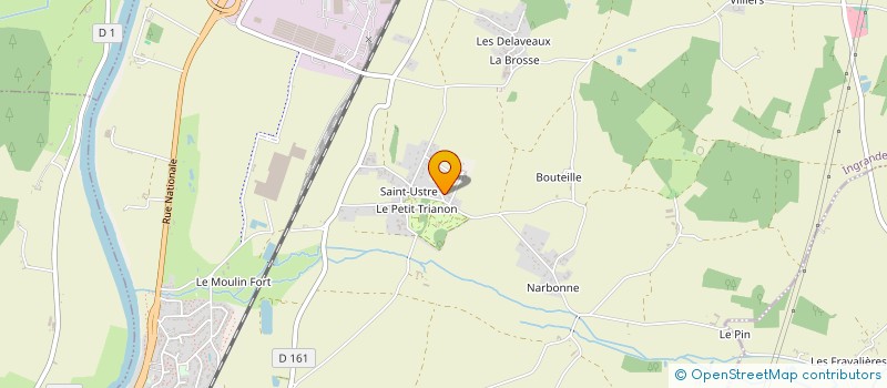 localisation de l'entreprise MADAME ELODIE AUBRY à INGRANDES