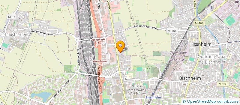 localisation de l'entreprise MADAME ELODIE AUGUSTIN  HNHEIM