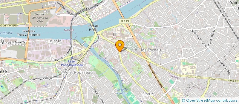 localisation de l'entreprise MADAME ELODIE AURELIE BONNOT à NANTES