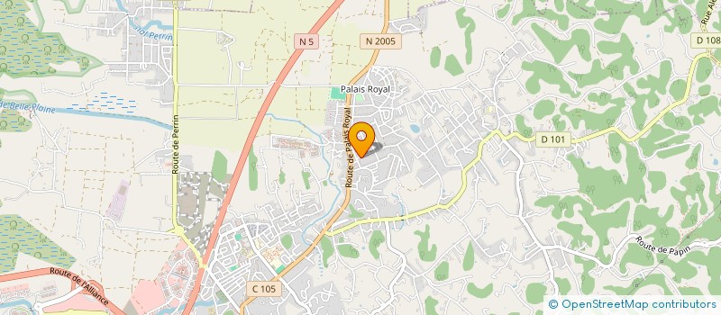 localisation de l'entreprise MADAME ELODIE AUSTER  LES ABYMES