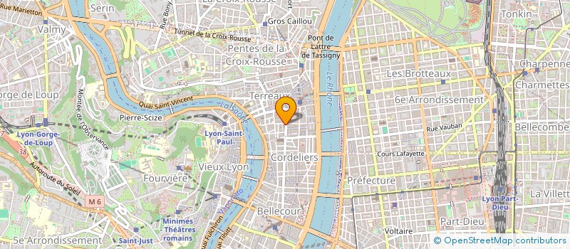 localisation de l'entreprise MADAME ELODIE BANSARD à LYON 1ER