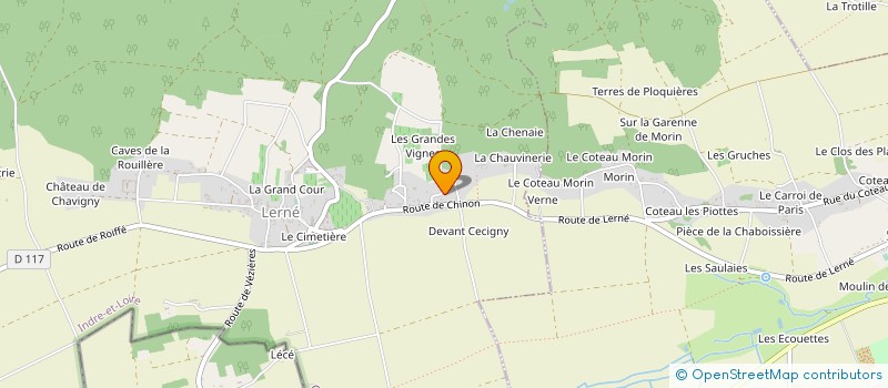 localisation de l'entreprise MADAME ELODIE BARASSIN  LERNE