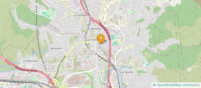 localisation de l'entreprise MADAME ELODIE BARD  MARSEILLE