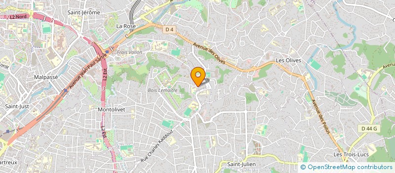 localisation de l'entreprise MADAME ELODIE BARSANTI à MARSEILLE